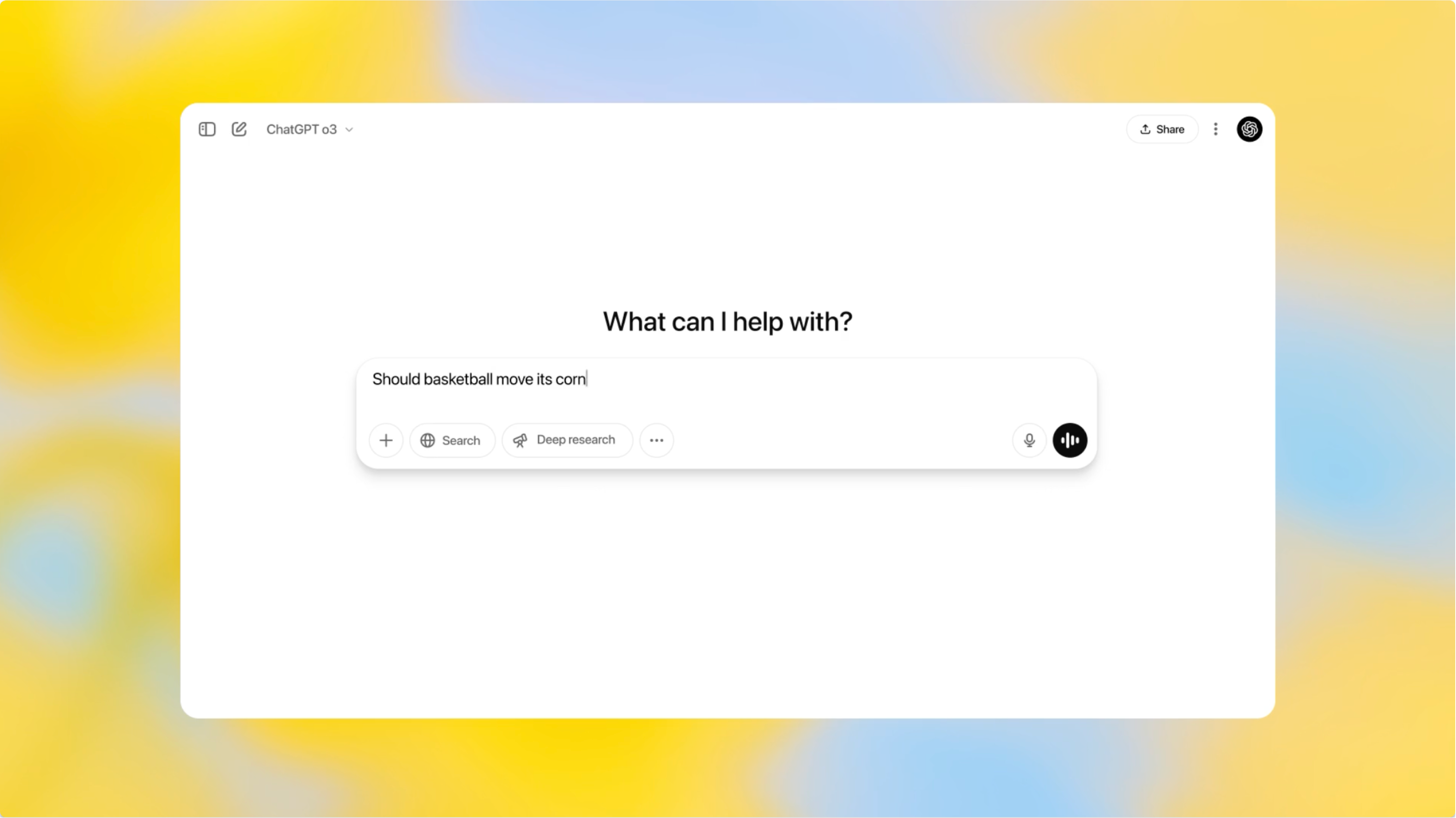 OpenAI o3 models with web search capability connecting to Bing search results