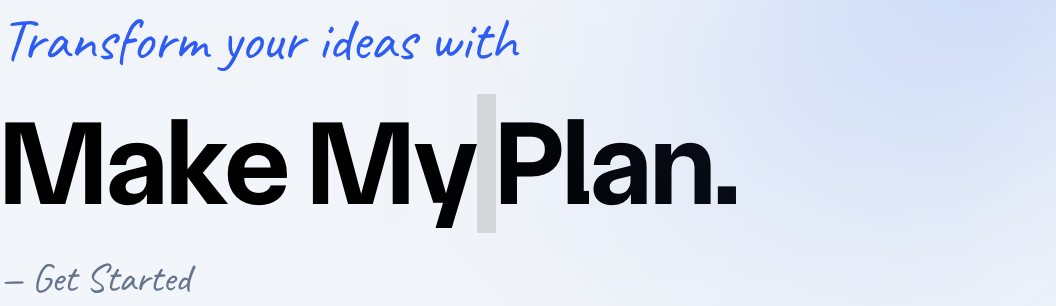 Make My Plan logo