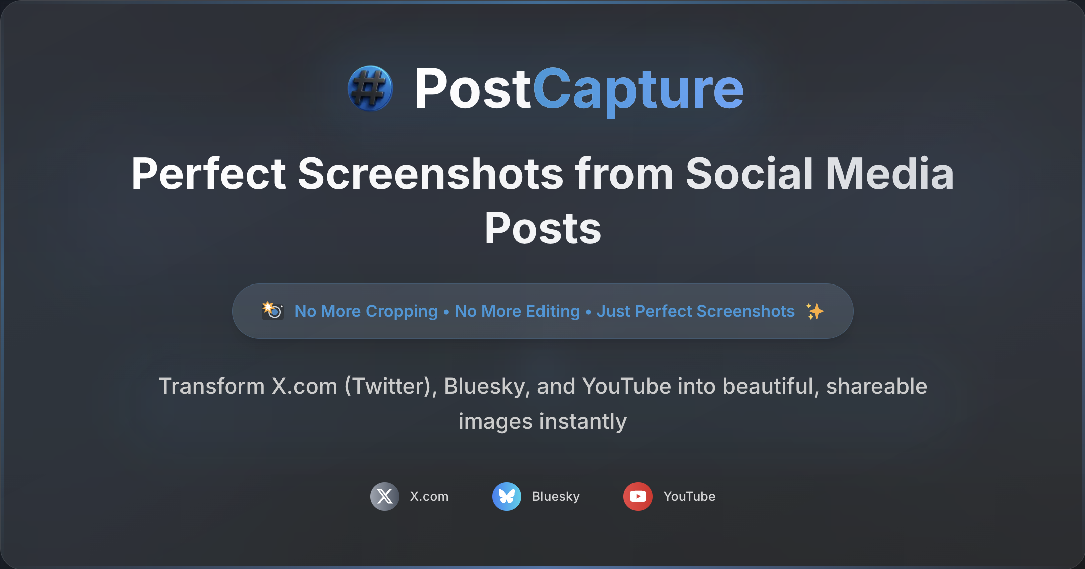 PostCapture logo